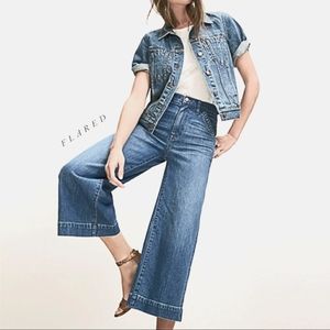 Madewell High Rise Wide-leg Crop Size 24
